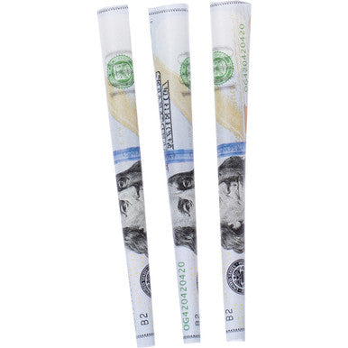 24 Ct. 3pk Pre-Roll C-Note $100 Cone by Connection Store - Old HBH Wholesale - Wholesale