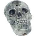 3.5in Skull Ceramic Pipe - Wacky Bowlz by Wacky Bowlz - Wholesale