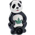 3.5in Panda Ceramic Pipe - Wacky Bowlz by Wacky Bowlz - Wholesale