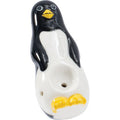 3.5in Penguin Ceramic Pipe - Wacky Bowlz by Wacky Bowlz - Wholesale