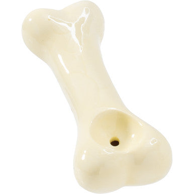 3.5in Dog Bone Ceramic Pipe - Wacky Bowlz by Wacky Bowlz - Wholesale