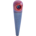 Blue & Red Reactive Glaze Ceramic Pipe by Connection Store - Old HBH Wholesale - Wholesale