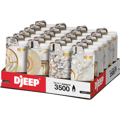 24Ct. Djeep Lighters -Elegant by Djeep - Wholesale