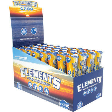 32 Ct. 3pk Elements Pre-Roll Cone King by Elements - Wholesale