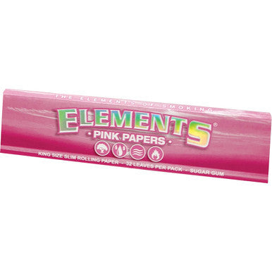 50 Ct. Elements Pink Rice Papers - King Size by Elements - Wholesale
