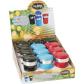 12ct. Asst. Color Self Extin. Ashtray W/ Led Light by Connection Store - Old HBH Wholesale - Wholesale