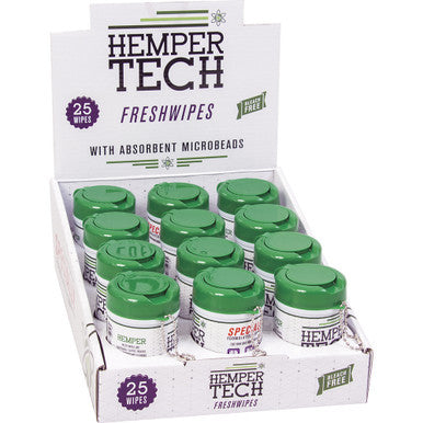 12ct. Hemper Fresh Wipes by Connection Store - Old HBH Wholesale - Wholesale