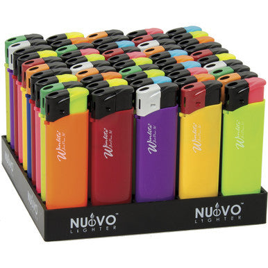 50Ct. Refilable Bright Colors EleCtronic Ltr. by Connection Store - Old HBH Wholesale - Wholesale