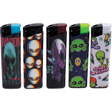 50Ct. Alien EleCtronic Lighters by Winlite - Wholesale