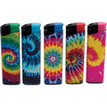 50Ct. Tie Dye EleCtronic Lighters by Winlite - Wholesale