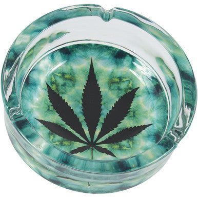 2pk. 6.25" Leaf Ashtray by Fujima - Wholesale
