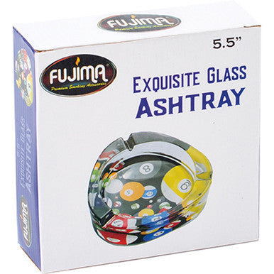 Pool Ball Glass Ashtray 5.24" by Connection Store - Old HBH Wholesale - Wholesale