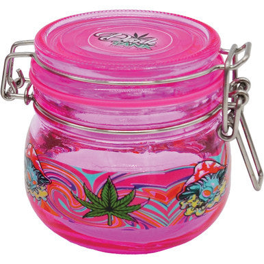 6Count 150Ml Asst Glass Storage Jar With Clasp by Fujima - Wholesale