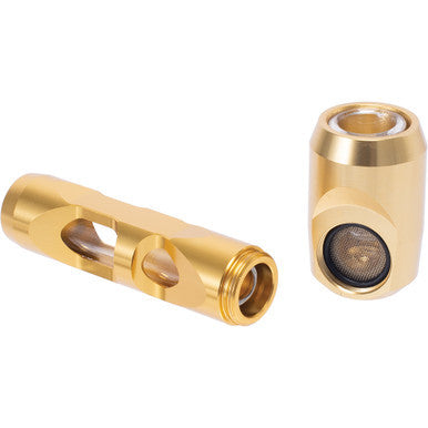 Gold Aluminium Glass Pipe Gift Box by Green Flower - Wholesale