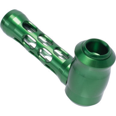 Green Aluminium Glass Pipe w/ Gift Box by Connection Store - Old HBH Wholesale - Wholesale