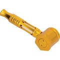 Gold Aluminium Glass Pipe by Connection Store - Old HBH Wholesale - Wholesale