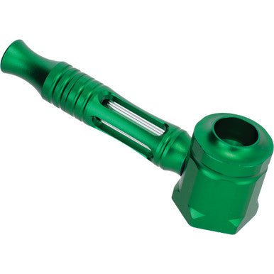 Green Aluminium Glass Pipe by Connection Store - Old HBH Wholesale - Wholesale