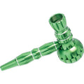 Green Aluminium Pipe w/ Grinder by Green Flower - Wholesale