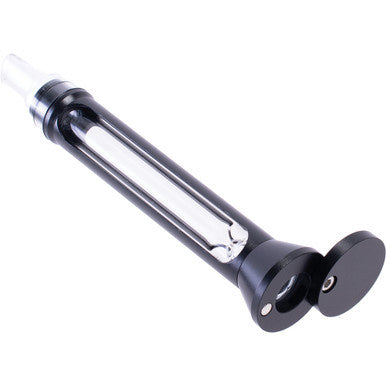 Black Aluminium Chillium Glass Pipe by Connection Store - Old HBH Wholesale - Wholesale