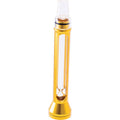 Gold Aluminium Chillium Glass Pipe by Connection Store - Old HBH Wholesale - Wholesale