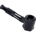 Black Aluminium Glass Pipe. by Honeybee Herb Wholesale - Wholesale
