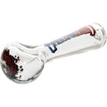 4.5in Bertha Spoon Hand Pipe W/Ash Catcher Mouthpiece - Grat by Connection Store - Old HBH Wholesale - Wholesale