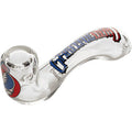 5.5in Steal Your Face Sherlock Hand Pipe W/Ash Catcher Mouth by Connection Store - Old HBH Wholesale - Wholesale