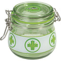 500Ml Glass Jars Green Medical Sign by Connection Store - Old HBH Wholesale - Wholesale