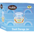 500Ml Glass Jars Blue Nugs Not Drugs by Fujima - Wholesale