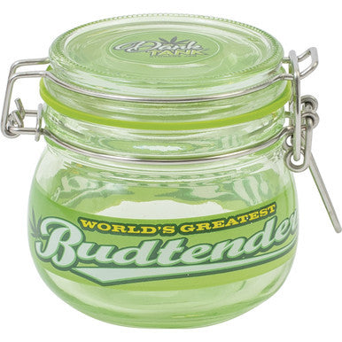 500Ml Glass Jars Green Budtender by Connection Store - Old HBH Wholesale - Wholesale