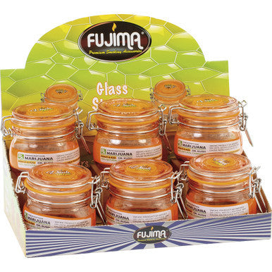 6Count 150Ml Rx Glass Stash Storage Jars. by Connection Store - Old HBH Wholesale - Wholesale