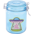 22Oz Blue Ufo Glass Jar With Clasp by Connection Store - Old HBH Wholesale - Wholesale