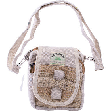 Hemp Cross Body Bag by Green Flower - Wholesale