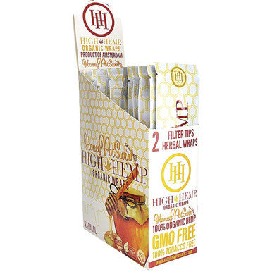25 Ct. Honey Pot Swirl High Hemp Wraps 2pc To Pk. by Connection Store - Old HBH Wholesale - Wholesale