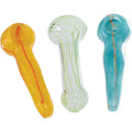 12ct. 4" Asst Color Hand Blown Glass Pipes by Glass - Wholesale