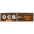 24 Ct. Ocb Virgin Unbleached W/ Tips & Tray King Slim by OCB - Wholesale
