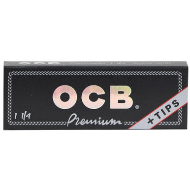 24 Ct. Ocb Premium 1.25"  W/ Tips by OCB - Wholesale