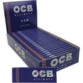25 Ct. Ocb Ultimate  1.25" Rolling Papers by OCB - Wholesale