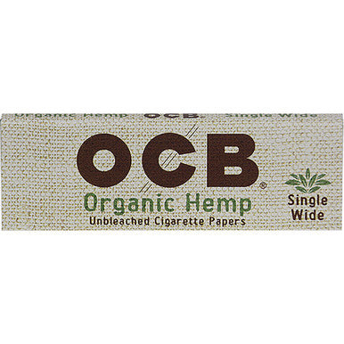 1 Ct. Organic Hemp Cig. Paper Single Wide 24 by Connection Store - Old HBH Wholesale - Wholesale