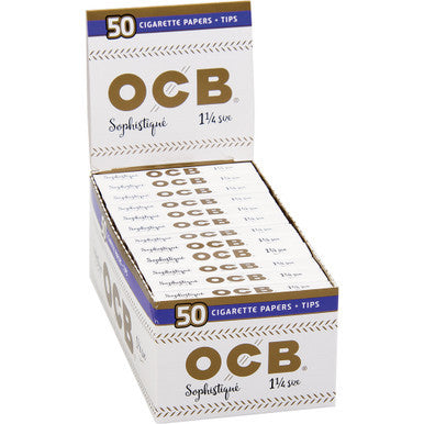 24 Ct. Ocb Sophistique Cig. Paper 1-1/4 by OCB - Wholesale