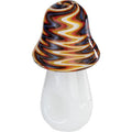 4" Mushroom Wig Wag Hand Pipe - Red by Connection Store - Old HBH Wholesale - Wholesale