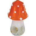 4" Polka Dot Mushroom Hand Pipe - Orange by Connection Store - Old HBH Wholesale - Wholesale