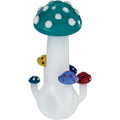 4" Mushroom Sprouts Hand Pipe - Green by KushRX - Wholesale