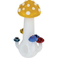 4" Mushroom Sprouts Hand Pipe - Yellow by Connection Store - Old HBH Wholesale - Wholesale