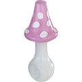 4" Milky Mushroom Hand Pipe - Pink by Connection Store - Old HBH Wholesale - Wholesale