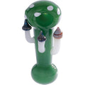 4" 3 Mushroom Hand Pipe - Green by Connection Store - Old HBH Wholesale - Wholesale