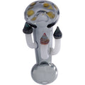 4" 3 Mushroom Hand Pipe - Smokey Grey by Connection Store - Old HBH Wholesale - Wholesale