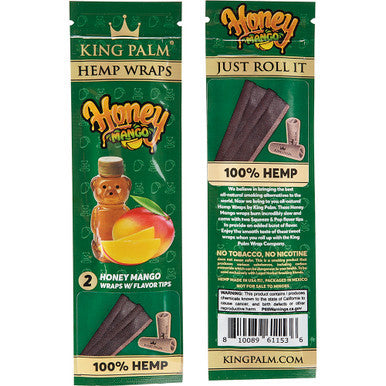 15 Ct. King Palm Wraps - Honey Mango - 2pk by King Palm - Wholesale