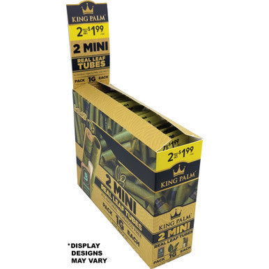 20 Ct. 2pk. King Palm Mini Pre-roll Cone 1.99 by King Palm - Wholesale