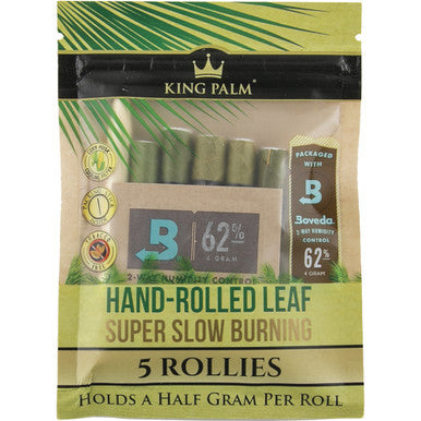 15 Ct. 5pk. King Palm Rollies Pre-Roll Cone by King Palm - Wholesale